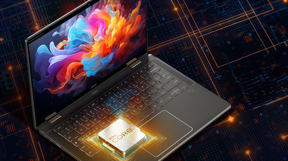 Acer Chromebook Plus Spin 714 Intel Core Ultra promo