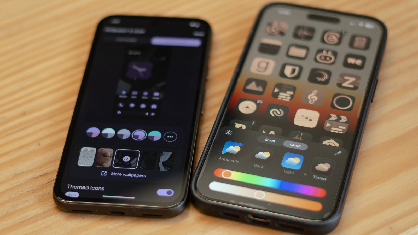 iOS 18 App Colors Google Material You 5