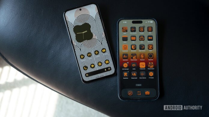 iOS 18 App Colors Google Material You 2