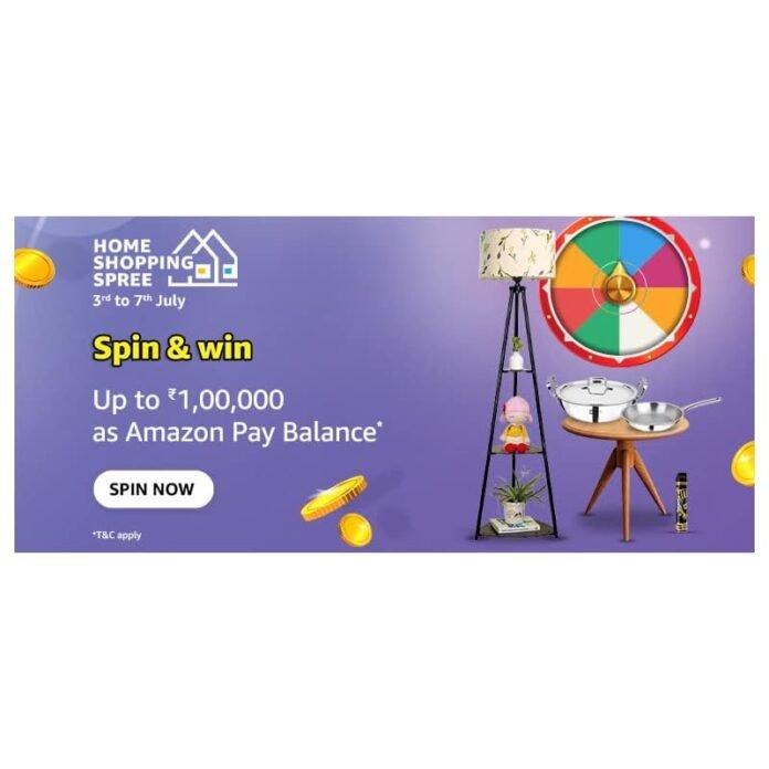 Which category of Amazon conducts Home Shopping Spree event? Amazon Quiz: Which category of Amazon conducts Home Shopping Spree event?