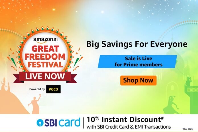 Amazon Great Freedom Festival 2024 Sale Goes Live for Prime Members: Best Deals on Smartphones, Electronics