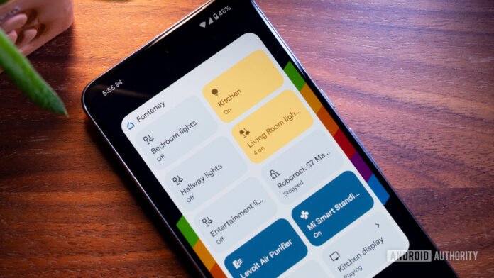 Google Home could improve its Matter support to save you google home homescreen widget favorites