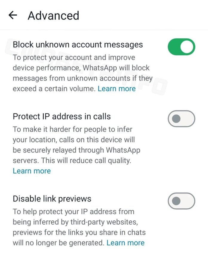WhatsApp Beta Introduces Feature to Block Messages From Unknown Accounts whatsapp block unknown accont messages wabetainfo whatsapp