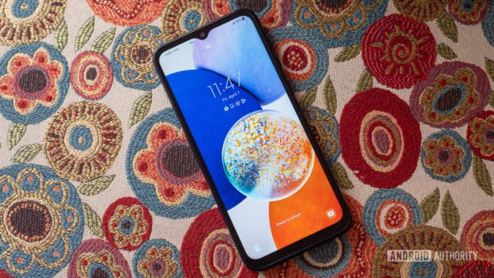 The best-selling Samsung phone of 2024 isn't the Galaxy S24 samsung galaxy a14 lock screen