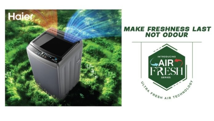 Haier launches AirFresh 316 series of top-load washing machines in Haier launches AirFresh 316 series of top-load washing machines in India- All details
