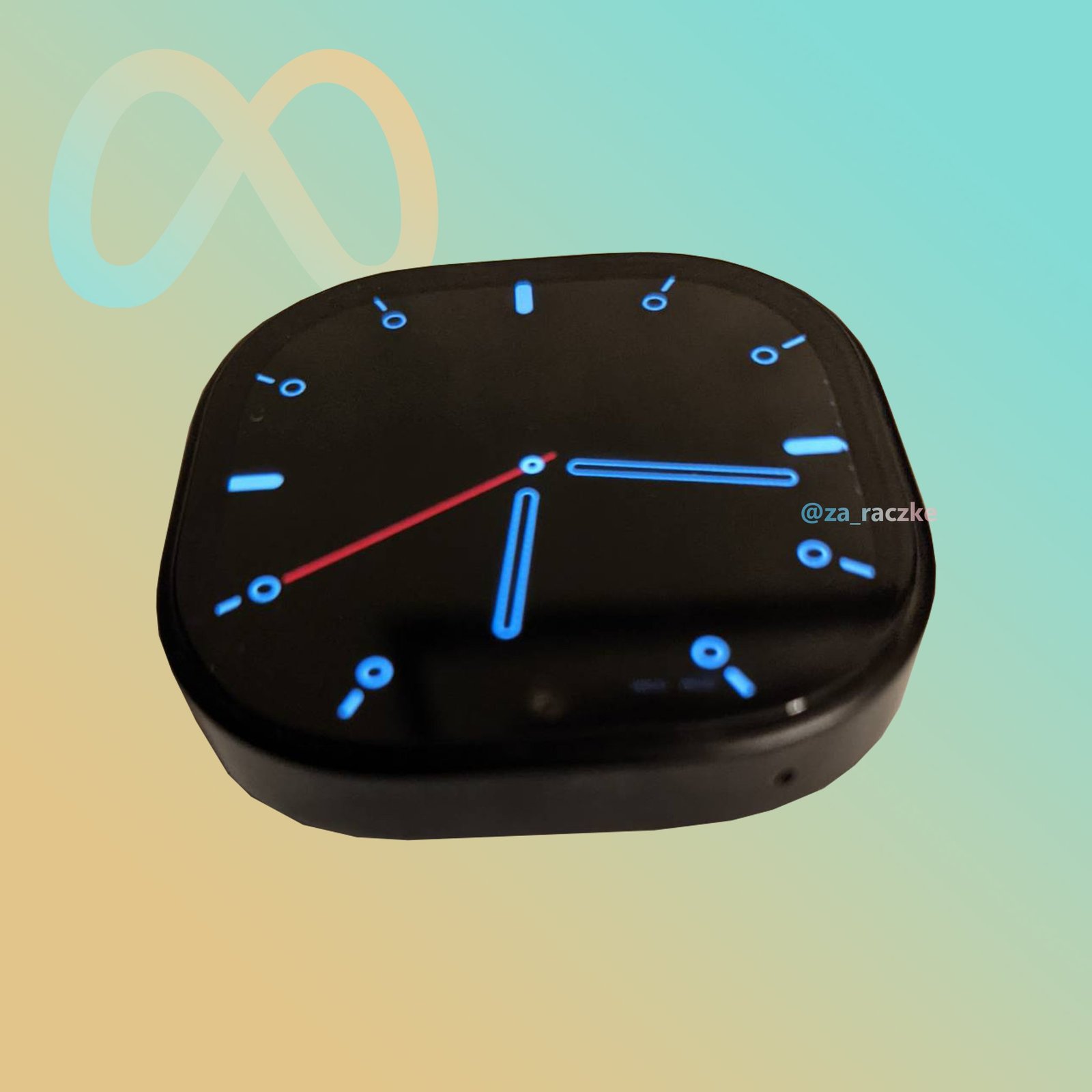 Image of the alleged Meta smartwatch