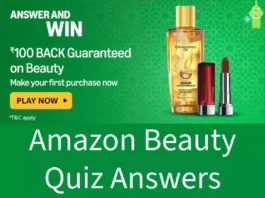 Amazon Quiz: You can find best deals on which of the following products during great Indian festival sale?