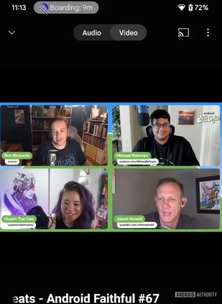 Google would possibly let its Apple inspiration convey 'ongoing notifications' to Android 1 An example of Google's supposed "ongoing notification" chip in the status bar.