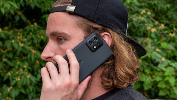 Do you bother with custom ringtones on your smartphone? motorola edge plus 2023 taking a phone call