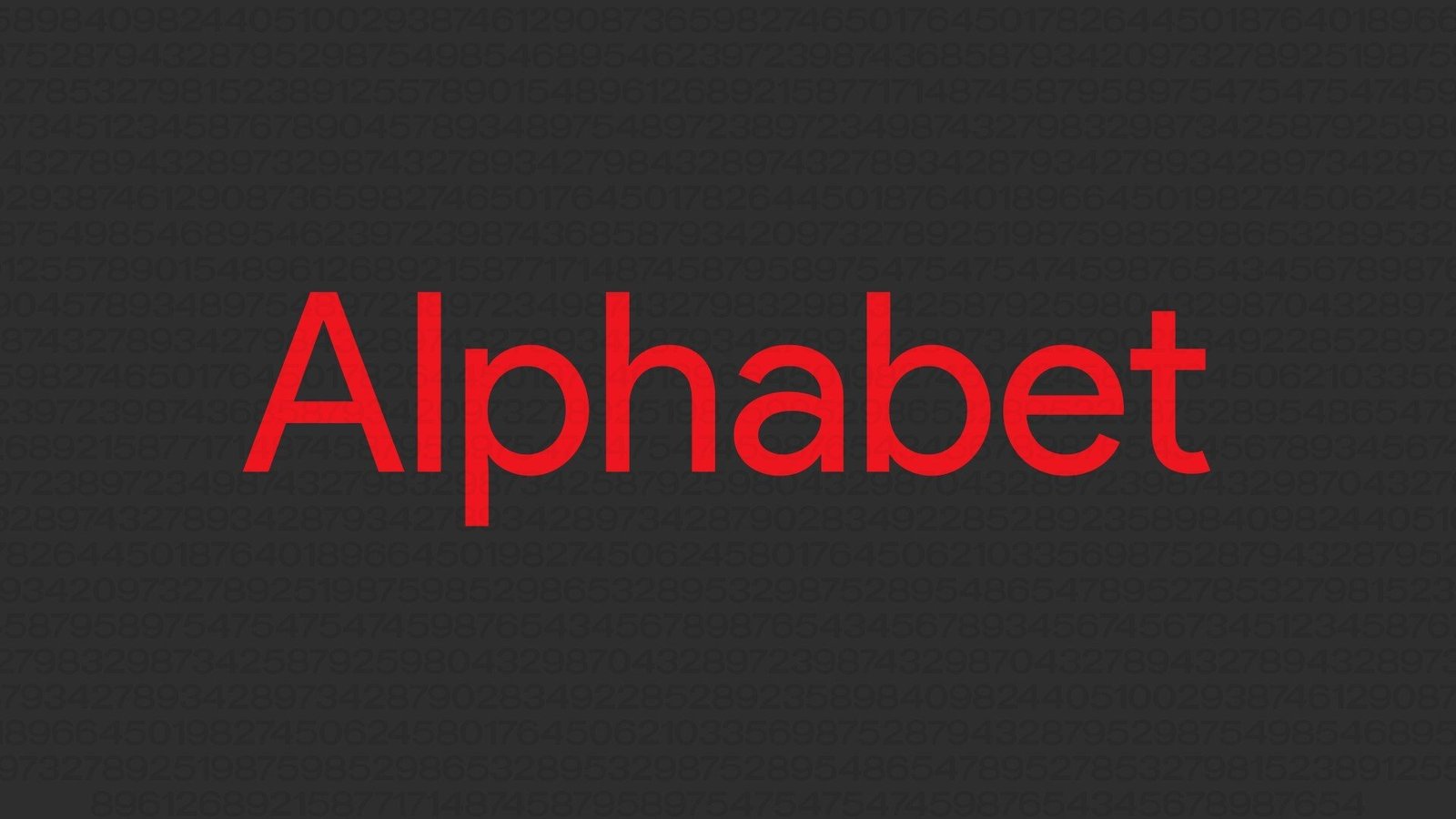 Alphabet Results Numbers