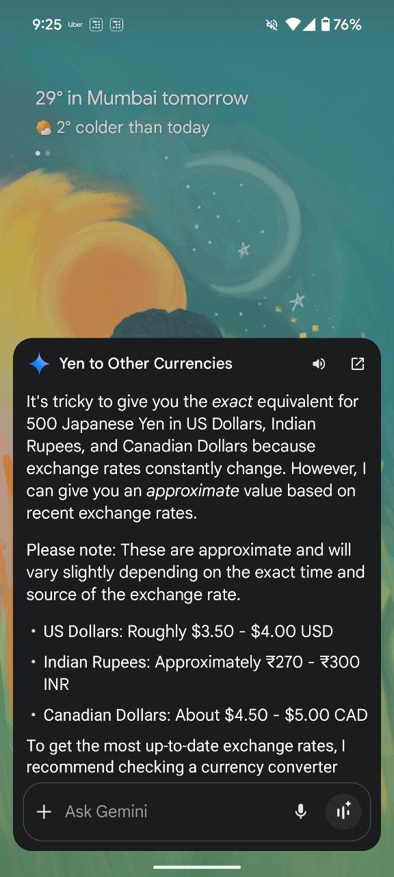 gemini currency conversion 2