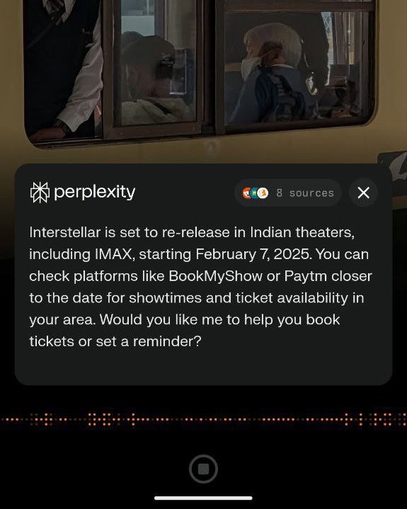 perplexity movie release date 1