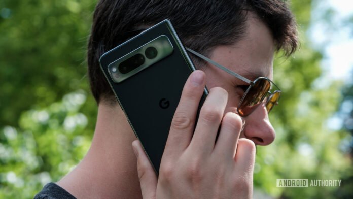 Can you use Wi-Fi calling for free while traveling abroad? google pixel fold on a phone call