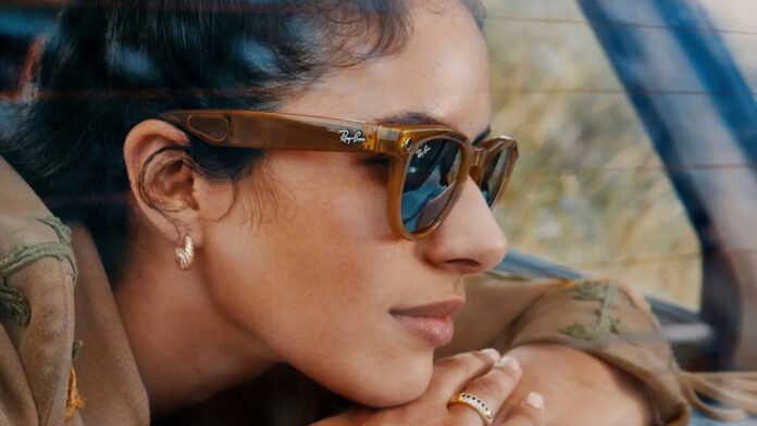 Love the Ray-Ban Meta AI Glasses? A big upgrade is Woman wearing the Ray-Ban Meta Smart Glasses