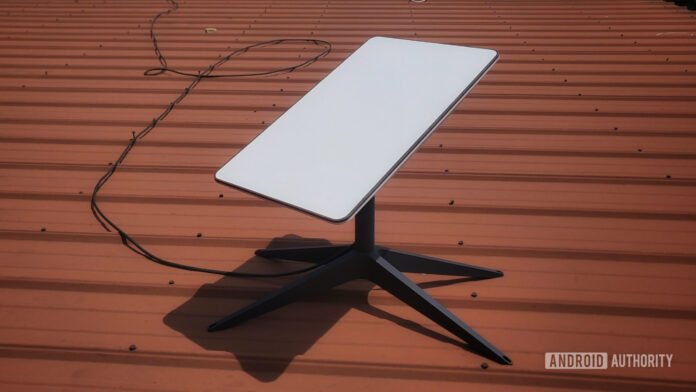 Will Starlink and other sat companies eventually rival cell carriers? starlink dish second angle