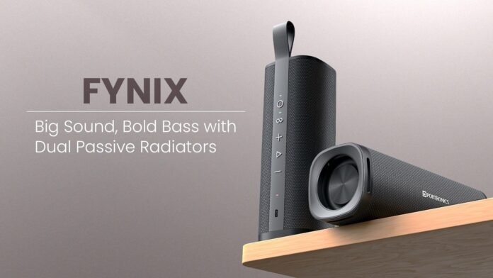 Portronics Fynix 30W portable Bluetooth speaker launched at Rs.2,599- All details