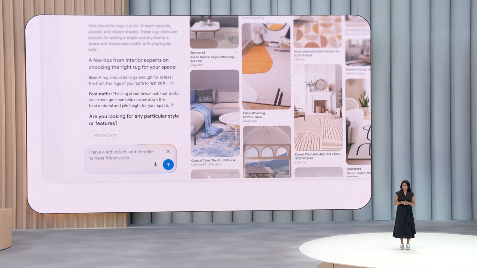 Google I/O 2025: The largest bulletins from AI to Android XR 9 Shopping using the new Google AI Mode search on stage at Google I/O 2025