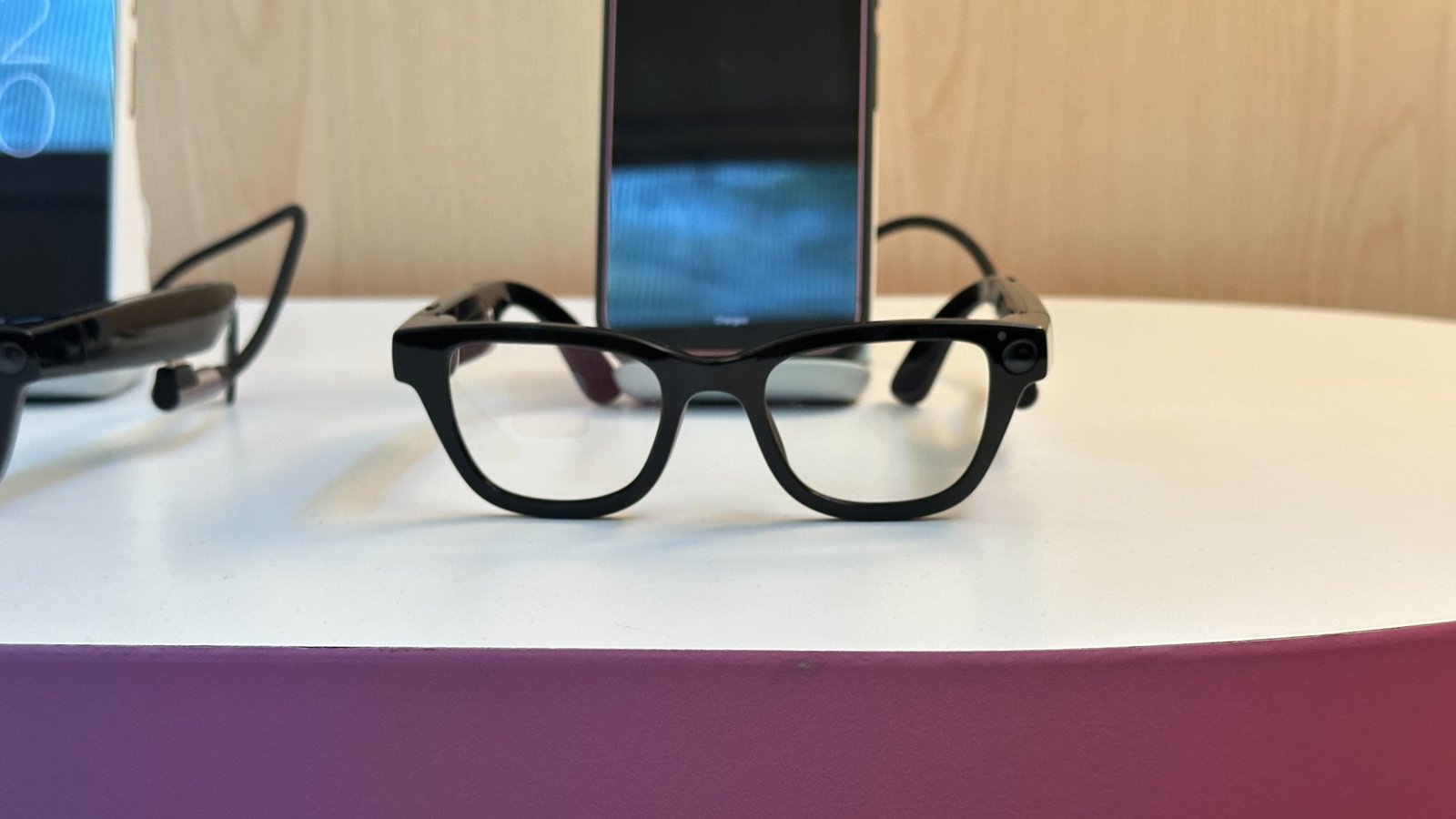 Google I/O 2025: The largest bulletins from AI to Android XR 17 Android XR prototype glasses in front of a Pixel smartphone