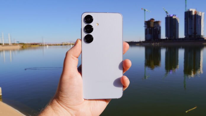 Trump’s tariff threat now targets Samsung and your favorite smartphones A photo of the Samsung Galaxy S25 outdoors.