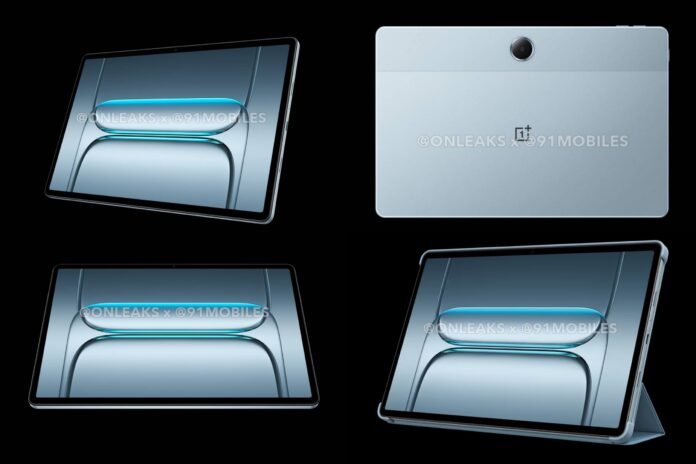 OnePlus Pad Lite Design and Key Specifications Leaked, Could Launch oneplus pad lite 91mobiles onleaks OnePlus Pad Lite