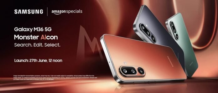 Samsung Galaxy M36 now has an official launch date