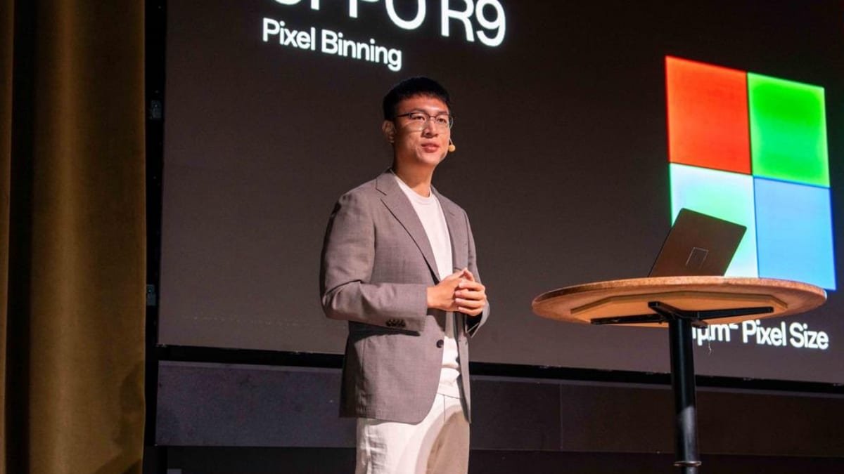 lu chenghao oppo hasselblad press event gadgets 360 Oppo  Hasselblad  LuChengHao