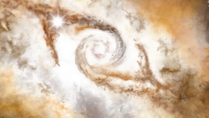 Massive 200-Light-Year Cloud May Be Channeling Matter to the Milky Massive 200-Light-Year Cloud May Be Channeling Matter to the Milky Way's Core