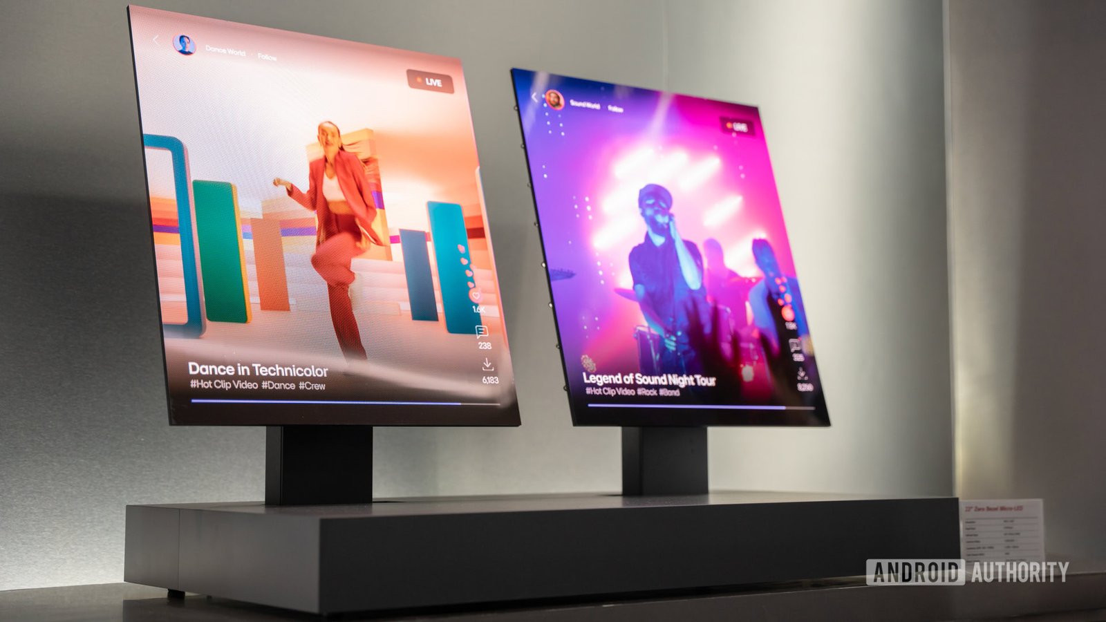 LG zero bezel Micro LED display 2