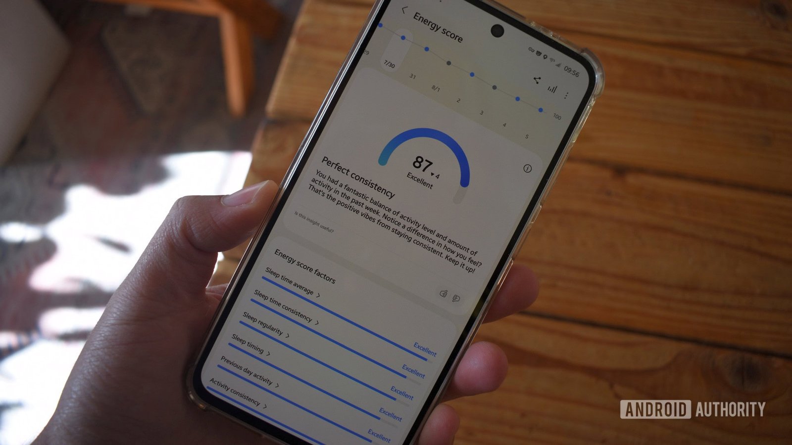 samsung galaxy watch energy score insights 1