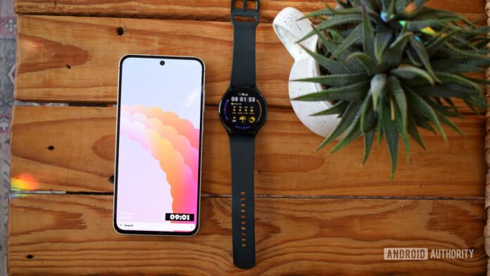 pixel 8 galaxy s24 fe galaxy watch 4 1