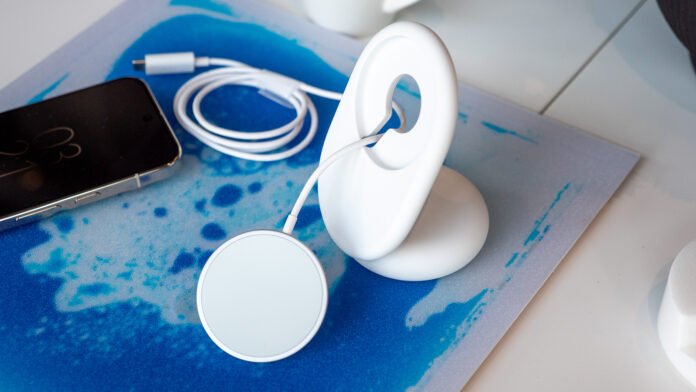 The official Google Pixelsnap Qi2 wireless charger and dock for the Google Pixel 10 series