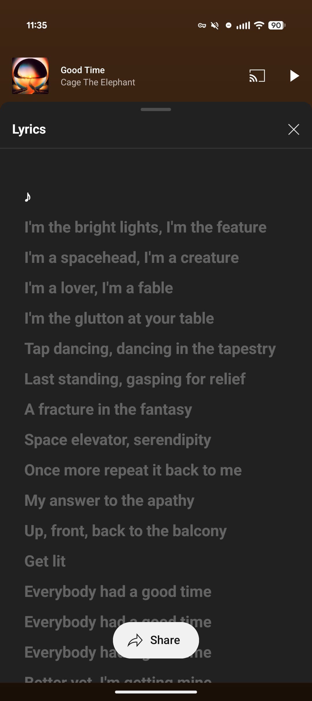 YouTube Now Playing redesign