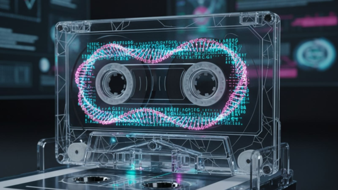 This cassette tape is made from DNA and can hold A DNA cassette packs petabytes of music into a familiar shell, with reliability and data density far beyond old-school tapes.