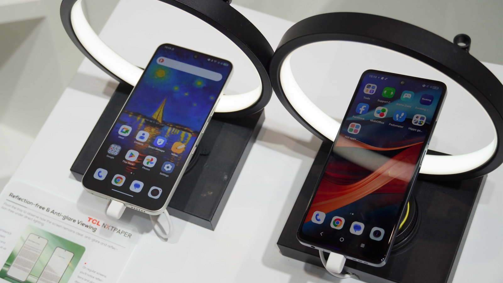 The TCL NXTPAPER tech on display at IFA 2025.