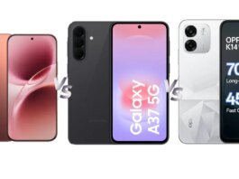 Samsung Galaxy A37 vs Poco X8 Pro Max vs Vivo V70: Price in India, Specifications Compared Samsung Galaxy A37 vs Poco X8 Pro Max vs Vivo V70: Price in India, Specifications Compared