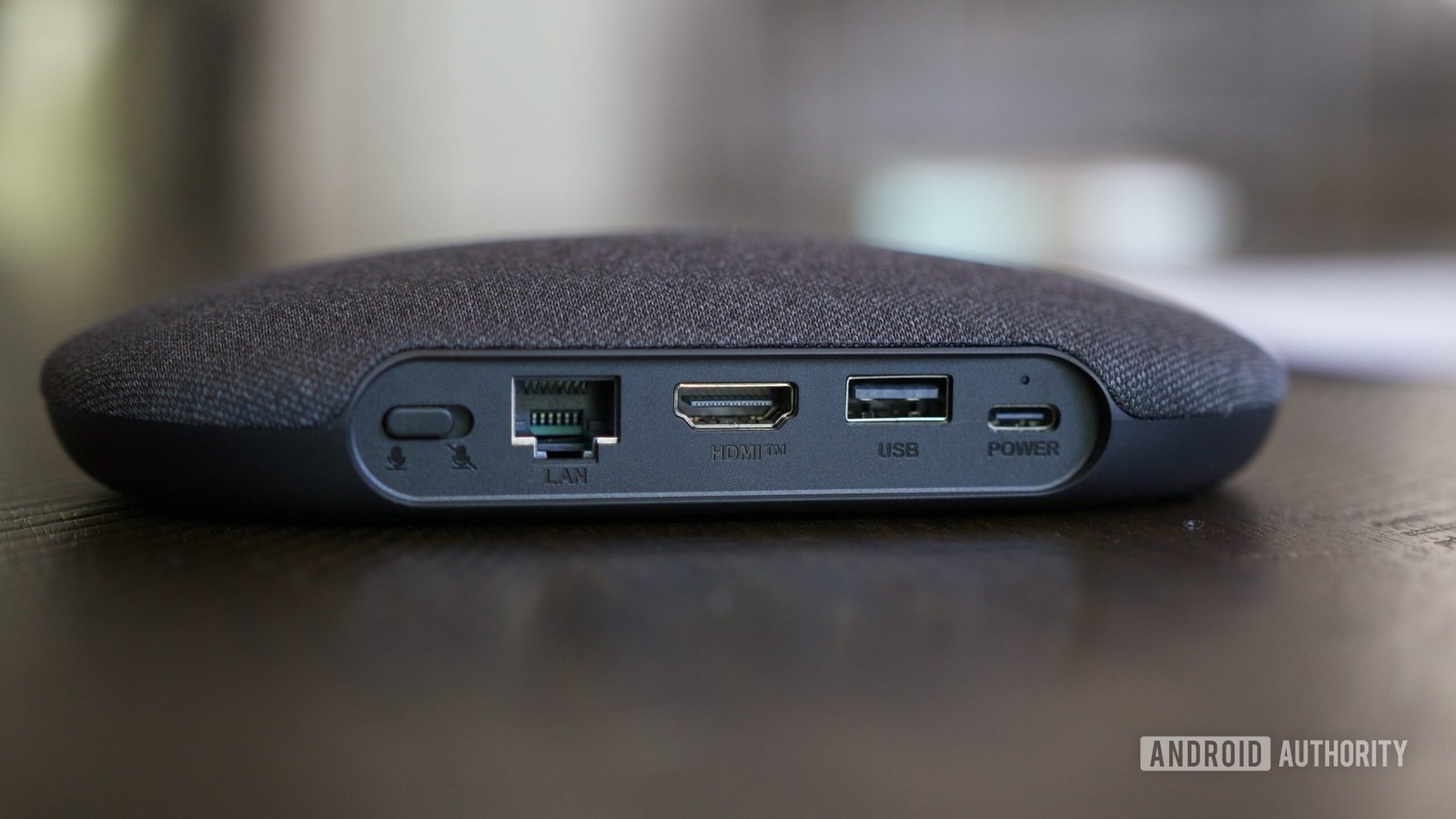 The back of the Walmart Onn 4K Pro, showing all of its ports.