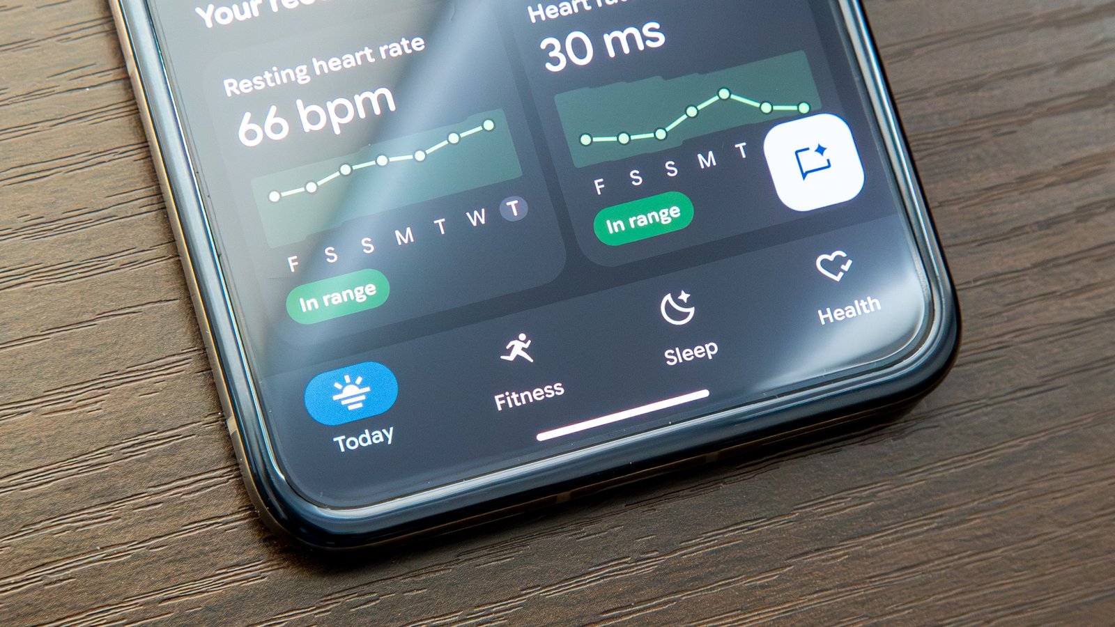 Google Health app tabs