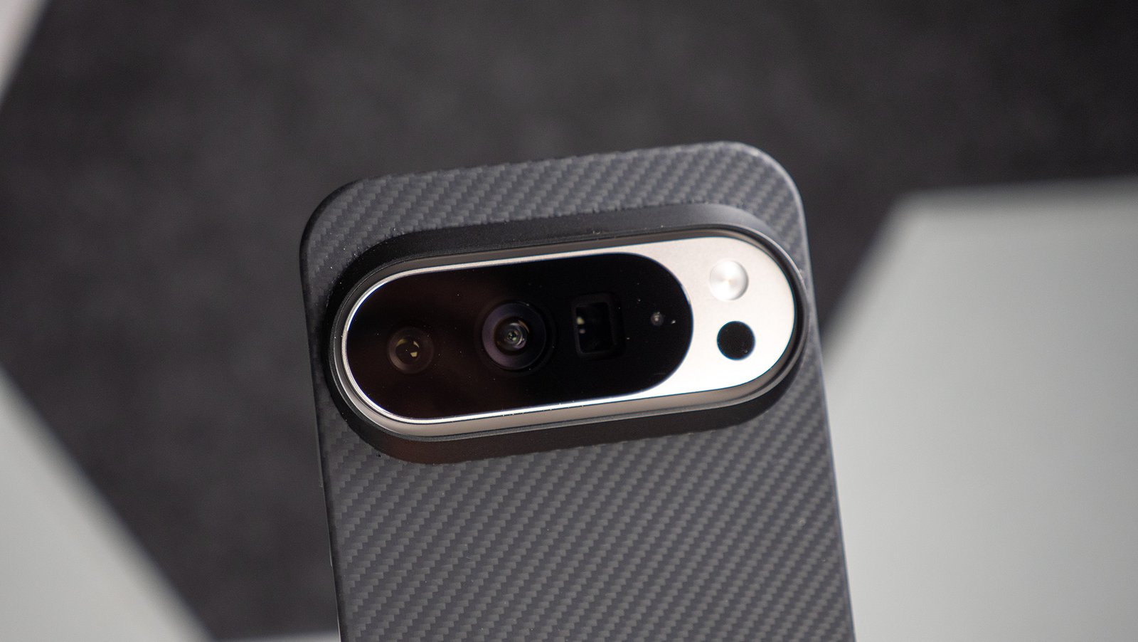 Google Pixel 11 Pro XL vs. Pixel 10 Pro XL 6 Thinborne's Pixel 11 Pro XL case on a Google Pixel 10 Pro XL