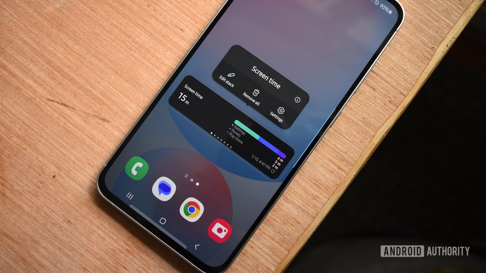 samsung one ui widget stacking 1