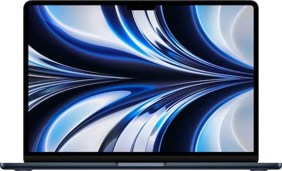 MacBook Air 13.6" Laptop - Apple M2 chip - 8GB Memory - 256GB SSD - Midnight