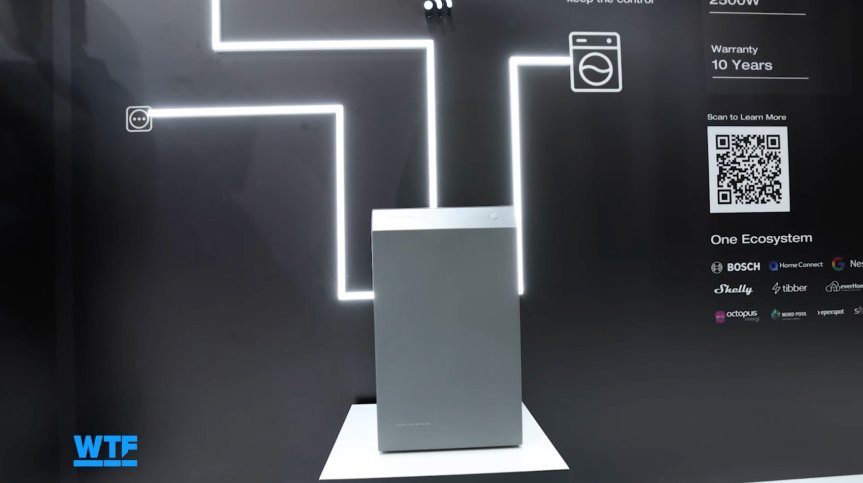 I Went Shopping for My Ultimate Smart Home of the Future at IFA 2026 11 A battery storage unit featured at IFA