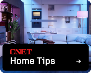 CNET Home Tips badge; click her for more