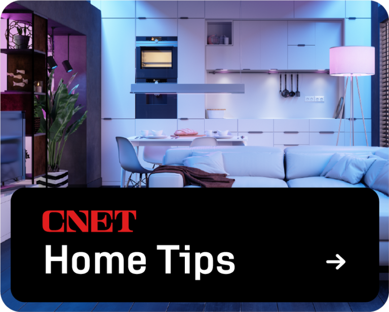 CNET Home Tips badge; click her for more