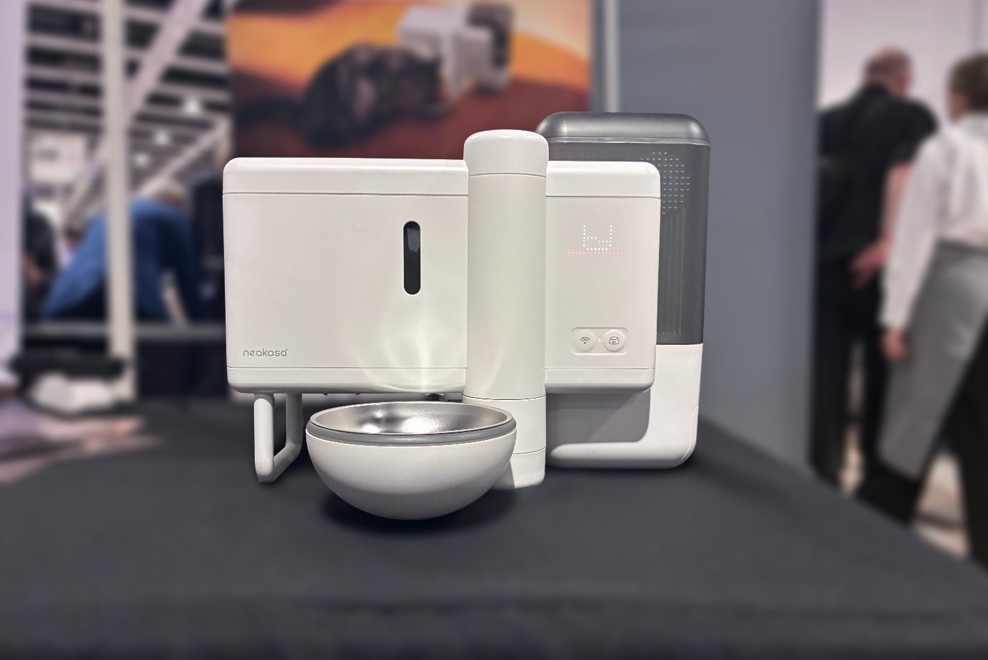 The Future of Wet Cat Food Dispensers Is Here. My Review of Neakasa Riko 10 Riko Cat Feeder on display at IFA